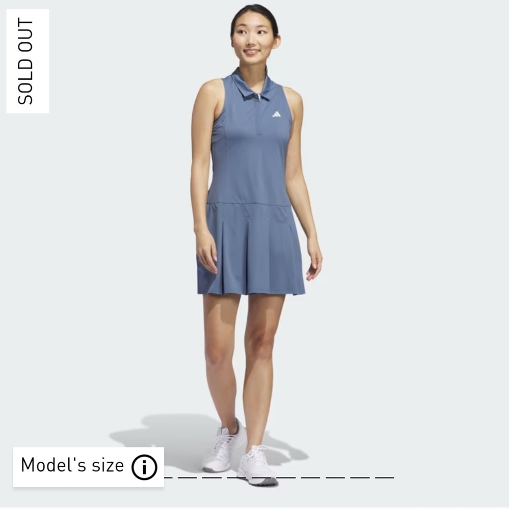 NWT Adidas Ultimate 365 Tour Golf/Tennis Dress Sz XL